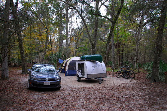 Manatee Springs Campsite