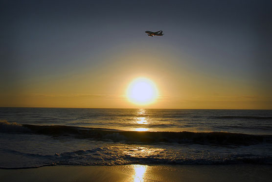 Plane Sunrise