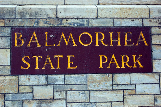 Balmorhea Sign