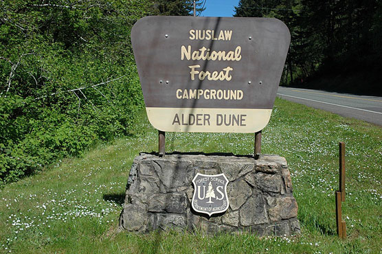 Alder Dune Sign