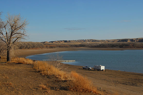 Lake-Minatare-Beach-camping