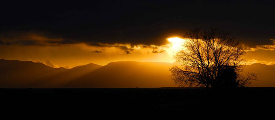 Pueblo-Sunset