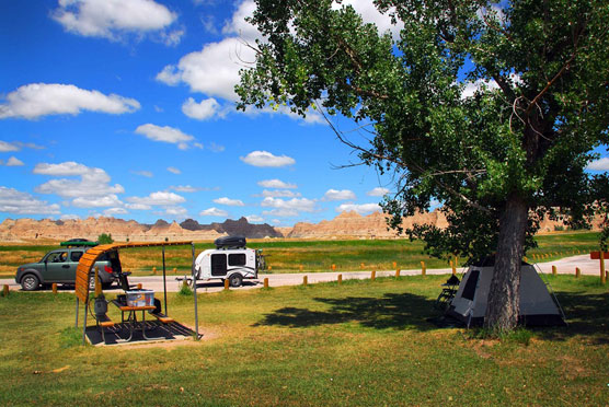 Badlands-Campsite