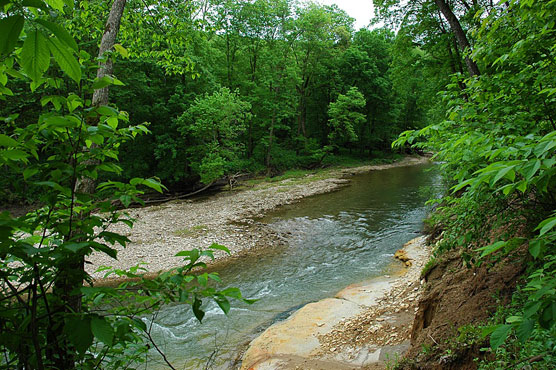 Forestville-Mystery-Cave-River