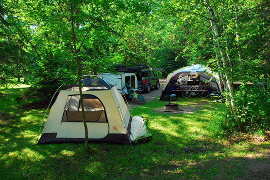 Lake-Bemidji-Campsite