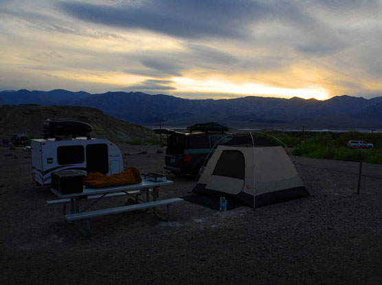 Campsite-Sunset