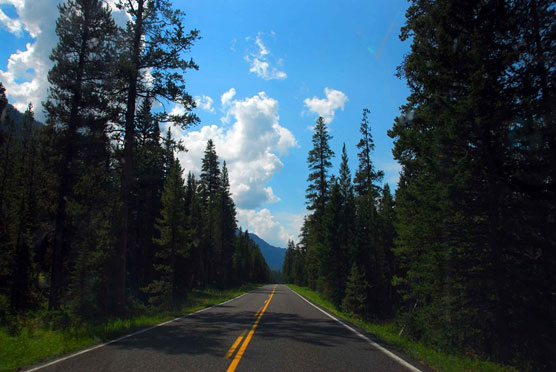 Entering-Yellowstone