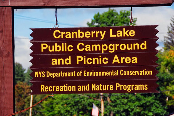 Cranberry-Lake-Sign