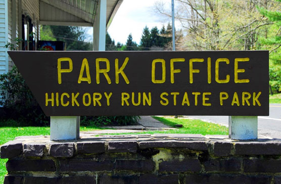 Hickory-Run-Sign