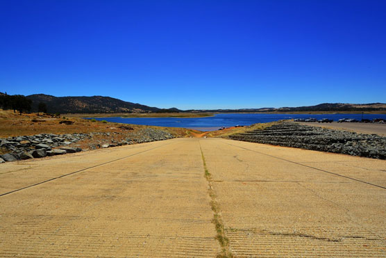 New-Hogan-Lake-Boat-Ramp