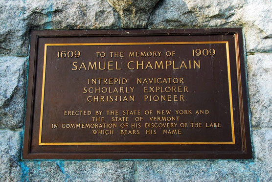 Champlain-Plaque