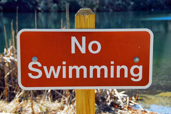 Swimming-Sign