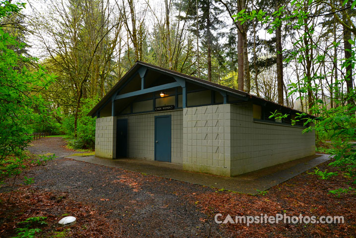 Belfair State Park Bathroom