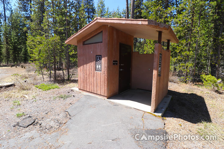 Quinn River Campground Vault Toilet