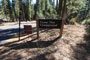 Crane Flat Campground Sign