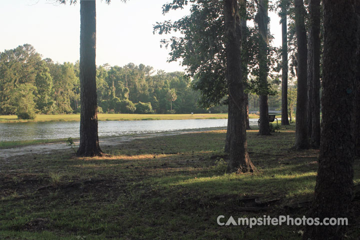 Blythe Island Regional Park Campground Lake