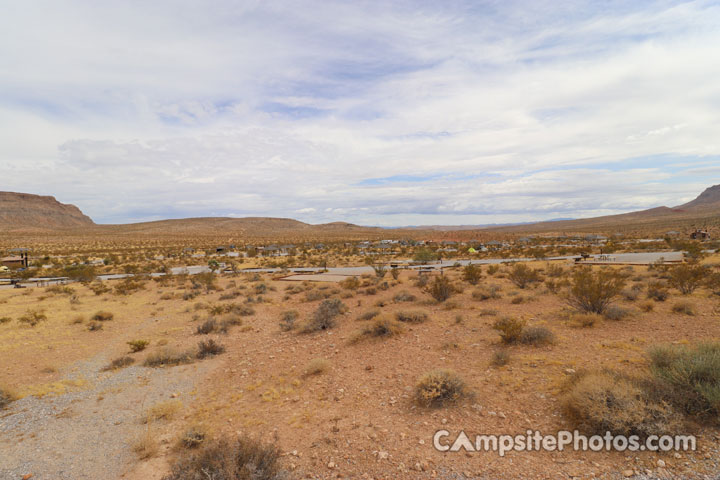 Red Rock Canyon Campground View