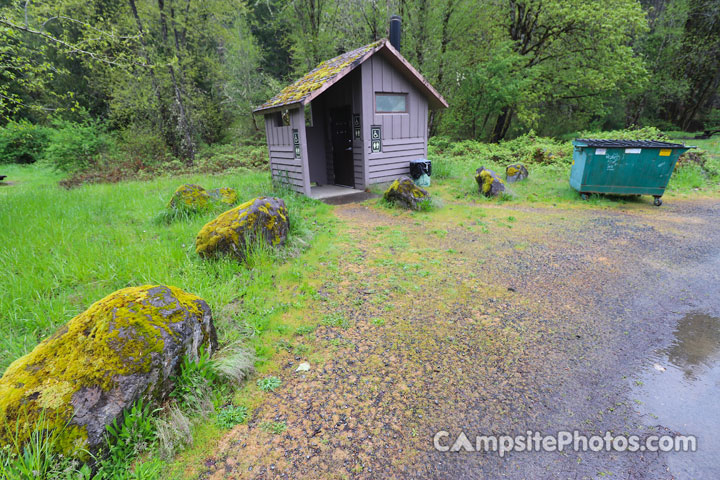 Cougar Crossing Campground Vault Toilet