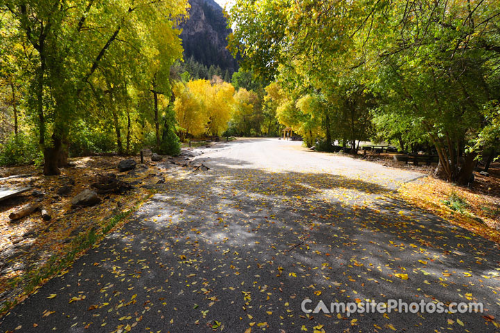 Little Mill Campground Group Site View