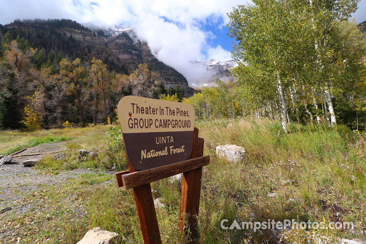 Theater In The Pines Sign