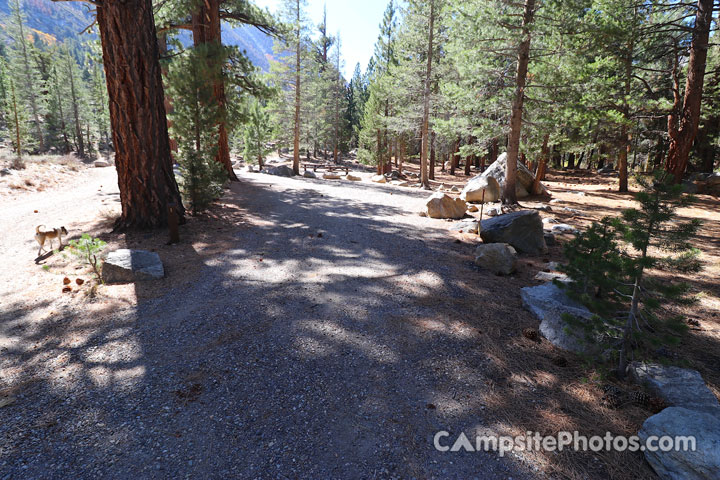 Green Creek Campground Group 1 Parking