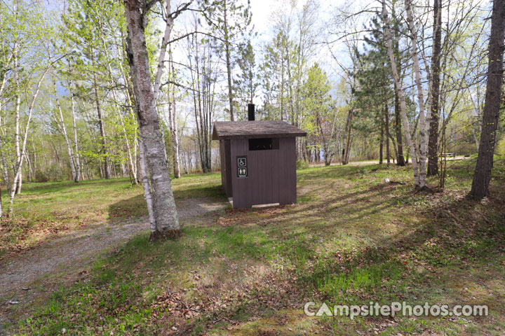 Pfeiffer Lake Campground Restroom