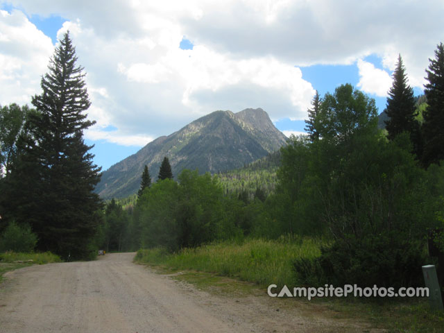 Bogan Flats Campground Mt. Sopris View