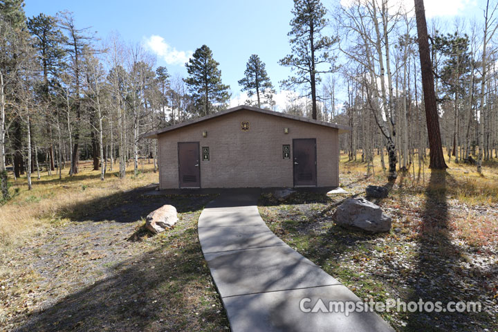 Rainbow Campground Restroom