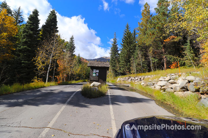 Granite Flat Campground Entrance