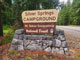 Silver Springs Campground Sign