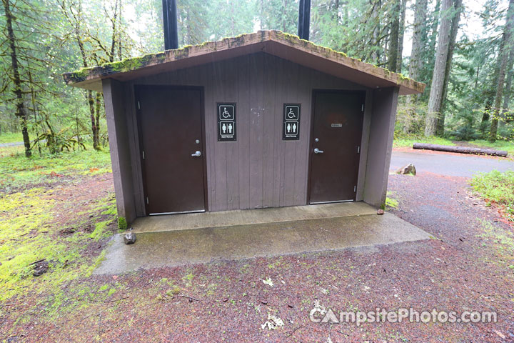 Olallie Campground Vault Toilets