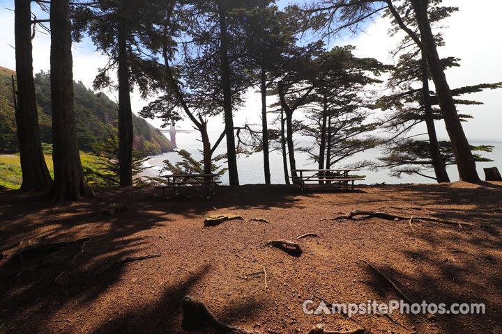 Kirby Cove Campground Picnic Area View