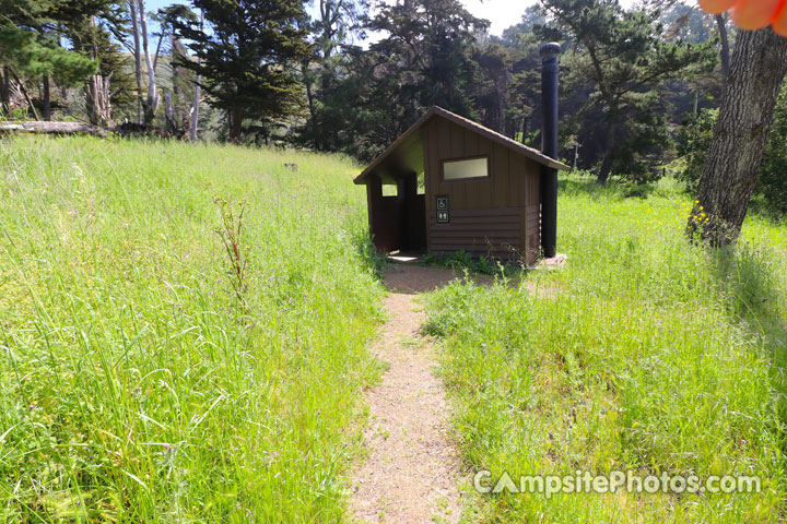 Kirby Cove Campground Vault Toilets