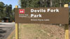 Devils Fork Park Sign