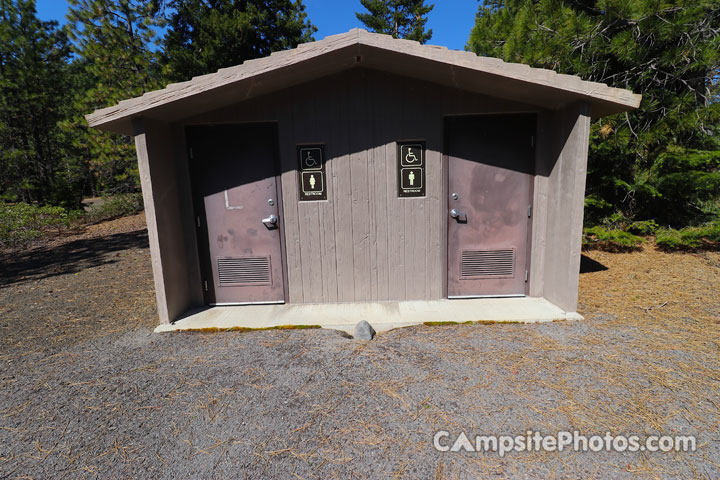 Scout Lake Campground Vault Toilets