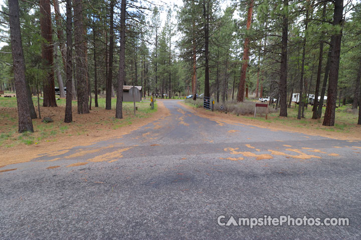 Camp Sherman Campground Entrance