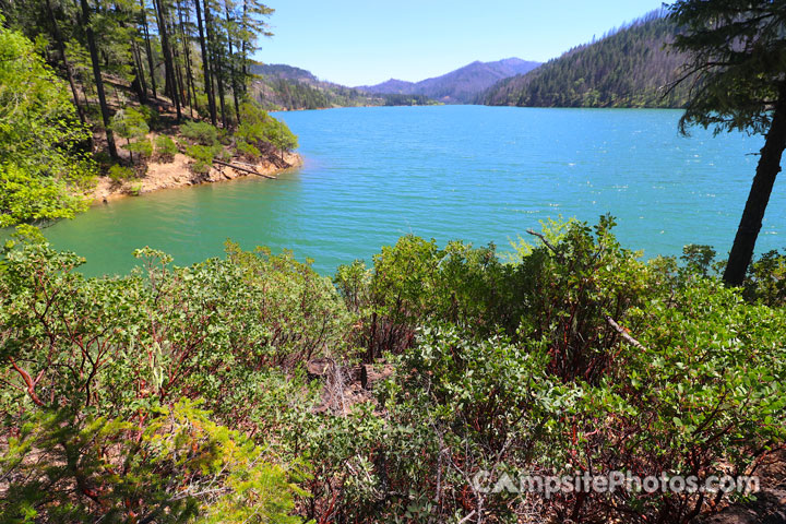 Fir Cove Campground Ruth Lake View