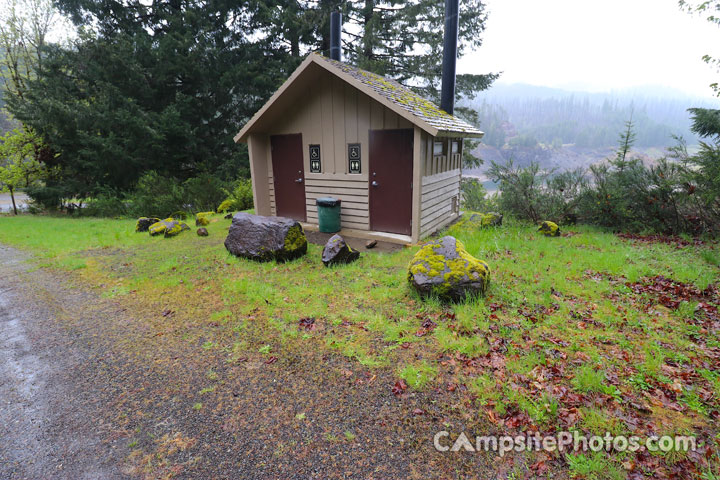 Slide Creek Campground Vault Toilets