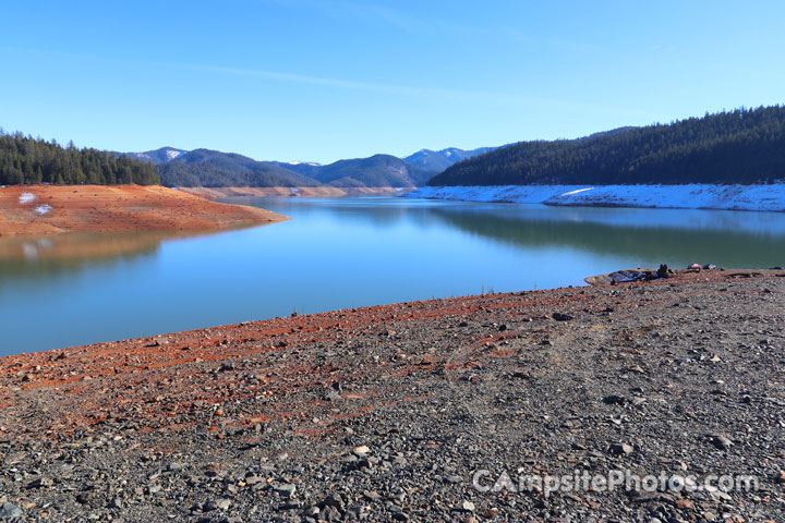 Minersville Campground Trinity Lake View