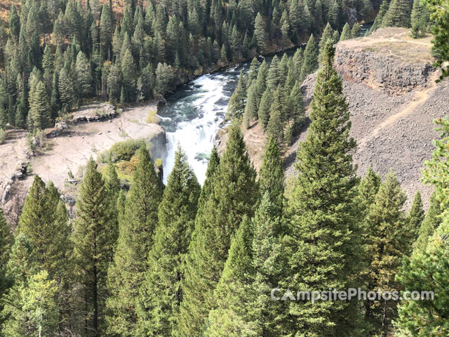 Grandview Lower Mesa Falls Scenic