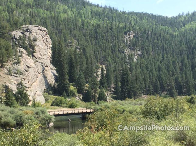 Cove Campground River Bridge