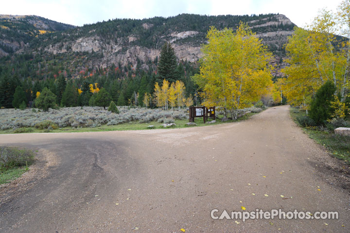 Aspen Campground Entrance