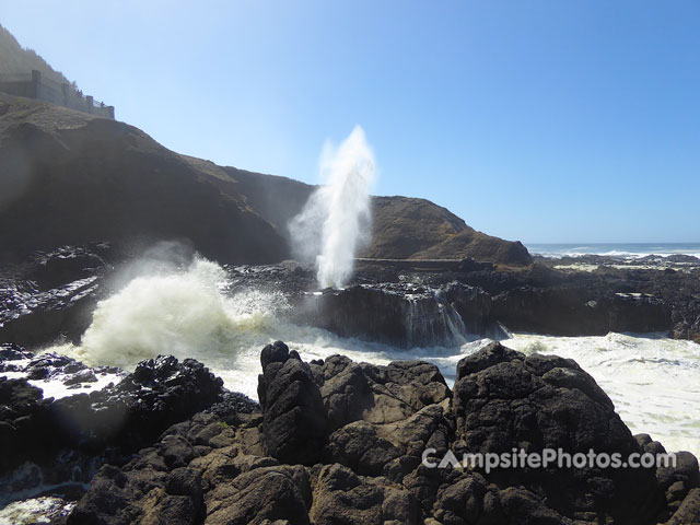 Cape Perpetua Camgpround Spouting Horn