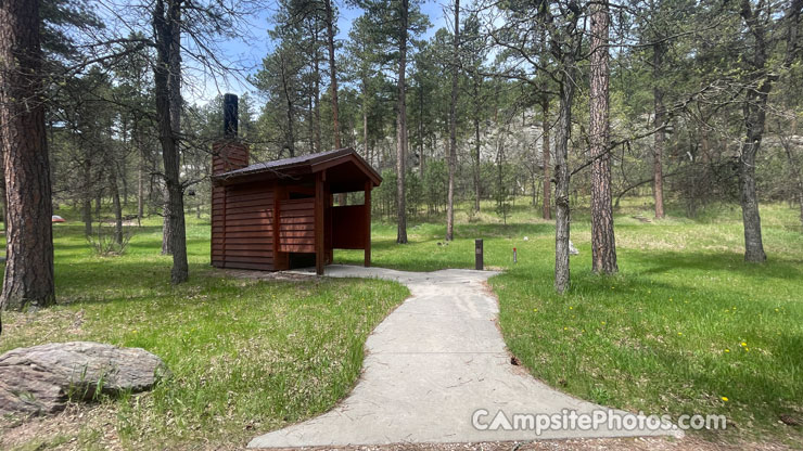 Grizzly Creek Campground Vault Toilet