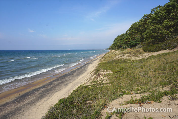 Lake Michigan Recreation Area Beach