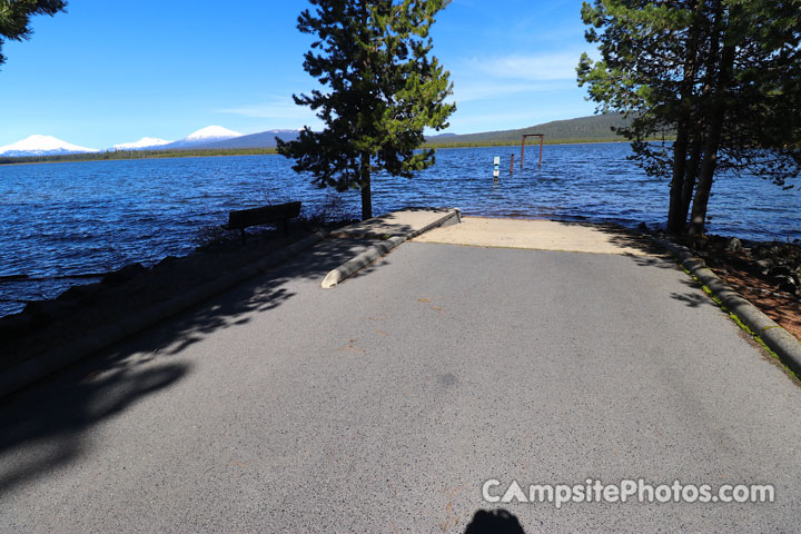 Crane Prairie Campground Boat Ramp 2