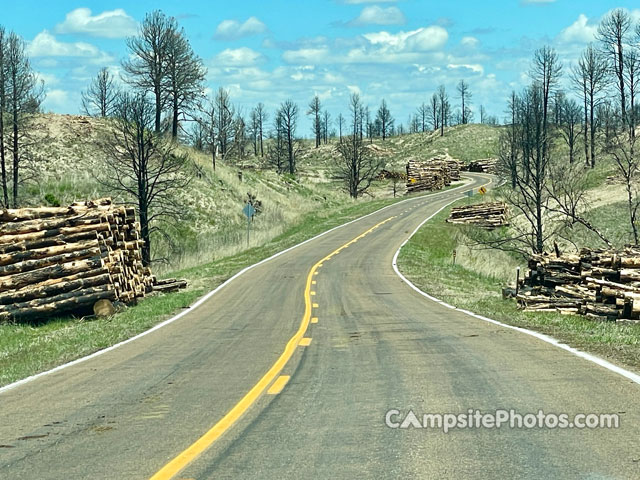 Bessey Recreation Complex Main Campground Scenic