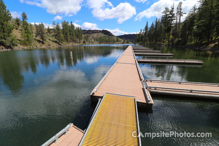 Perry South Campground Boat Dock