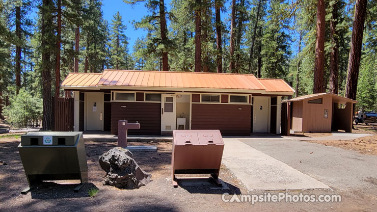 Butte Lake Campground Bathroom