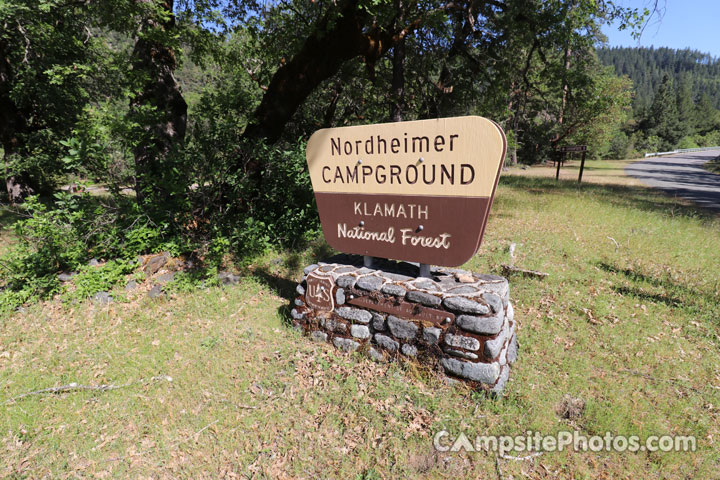 Nordheimer Campground Sign